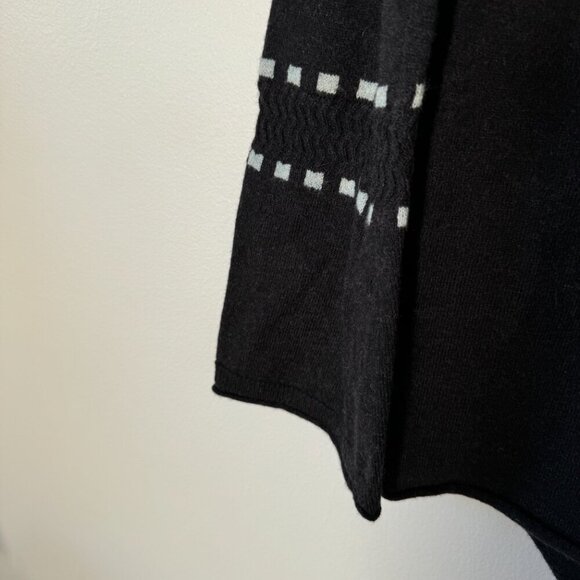 Smartwool Bell Sleeve Crew Neck Sweater Charcoal Heather - Picture 3 of 11